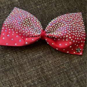 Reb Rhinestone Ponytail Bow